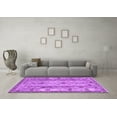 thumbnail image 3 of Ahgly Company Indoor Rectangle Abstract Purple Contemporary Area Rugs, 5' x 7', 3 of 4
