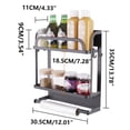 thumbnail image 3 of Cqxid Rack Clearance Kitchen Rack Refrigerator Storage Rack Heavy Duty Fridge Organizer, 3 of 9