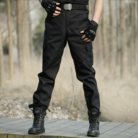 Unisex Cargo Pants with Pockets Outdoor Casual Ripstop Hiking Climbing ...
