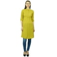 thumbnail image 4 of Phagun Kurti Indienne pour Femmes en Mélange de Coton, Kurta Ethnique, Tunique d'Été Décontractée, 4 of 7