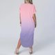 thumbnail image 3 of Vestido de Manga Corta para las Mujeres, Vestido Casual de Cuello en V de Bolsillo de Impresión de Moda Sexy Hecho de Poliéster Ligero para el Verano, Vestido de Verano para las Mujeres, 3 of 6