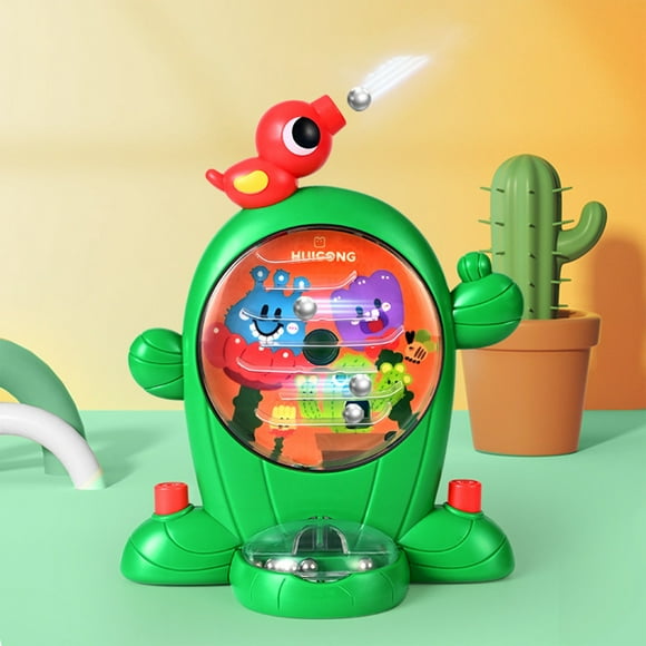 kkbbma Up To 50% Off Kids Toys Pinball Machine for Kids, Children's Puzzle Cactus Press Bead Thrower Clearance Savings Christmas Gifts