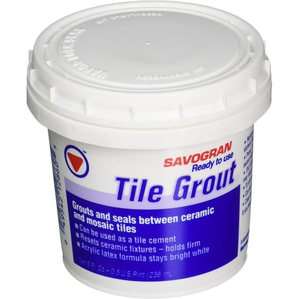 Savogran 12860 ReadyToUse Tile Grout 8 Fl. Oz