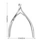 thumbnail image 2 of Cuticle Trimmer 3 Packs Professional Cuticle Remover Cuticle Cutter Stainless Steel Cuticle Nipper Set with Sharp Blades Double Spring Clippers for Ma, 2 of 4