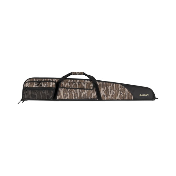 Allen Company Eliminator 52" Shotgun Case  - Dense Foam Padding   Endura Fabric – Soft Gun Bag For Hunting & Range – Gun Carrier – Black/Mossy Oak Bottomland