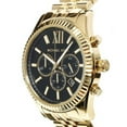thumbnail image 2 of Michael Kors Men's Lexington Chronograph Gold-Tone Stainless Steel Watch 45mm MK8286, 2 of 6