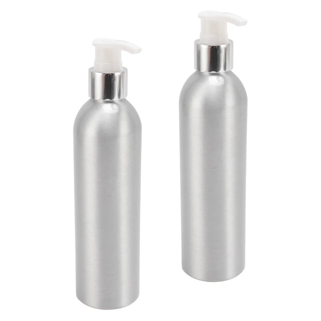 Bouteille de Lotion pour les Mains, Distributeur de Savon Réutilisable en Aluminium Résistant à la Chaleur, Étanche, Longue Durée pour Lotion, Shampooing, Huile de Massage