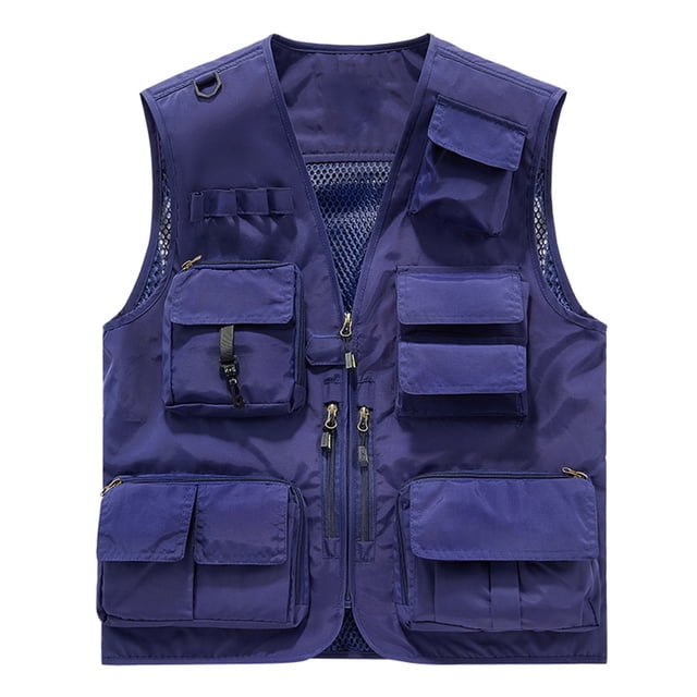 Gilet Utilitaire pour Femmes, Gilet Léger pour l'Extérieur, Gilet de Photographie Multi-Poches, Haut Matelassé Décontracté à Col en V, Pièce Confortable pour la Randonnée, Usage Quotidien