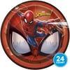 Marvel Spider-Man Paper Dinner Plates, 9in, 24ct