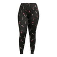 thumbnail image 6 of Christmas Women's Plus Size Brushed Leggings from Feeling Festive, 2-Pack, 28” Inseam, 6 of 6