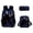 H #269, variant on Back to School Shadow Superhero Spider 3-Piece Backpack Set - Comic Print Schoolbag with Lunch Bag & Pencil Case,Large Capacity Waterproof Bookbag for Teens and Students