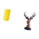 thumbnail image 5 of Jarrón de flores de con forma de cabeza de ciervo geométrica, figura de resina, decoración de mesa, ideal para oficinas, salas de estar, dor, 5 of 8