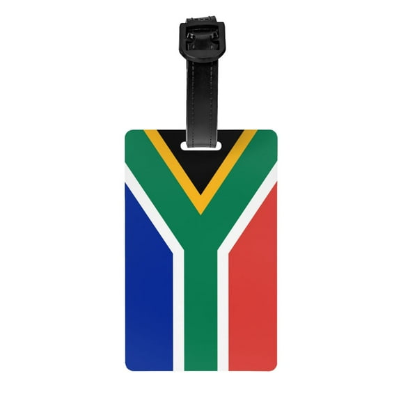 South African Flag Suitcase Travel Bag Labelsluggage Tag For Baggage Pvc Baggage Id Label Tag