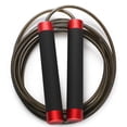 thumbnail image 1 of Cuerda para saltar de velocidad: cuerdas para saltar ultrarrápidas: entrenamiento de resistencia para boxeo, MMA, equipos de entrenamiento, artes marciales o simplemente para mantenerse en forma,, 1 of 5