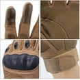 thumbnail image 4 of Guantes de moto, guantes de motociclismo, guantes de moto con dedos completos, hombres(marrón, M) ER, 4 of 5