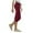 Red, variant on PMUYBHF Linen Pants Women Women Comfortable Elastic Waist Button Side Pockets Two Pocket Yoga Cropped Cargo Cropped Pants Hiking Pants Women Petite Length Womens Ski Pants Petite