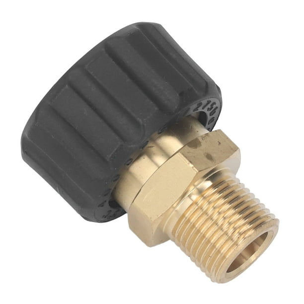 Accesorios para lavadoras, adaptador de pistola para lavadora a presión, conector de manguera para lavadora a presión, adaptador de pistola para lavadora a presión, resistente y sólido