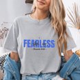 thumbnail image 3 of Jollimate Fearless Shirt, Christian Shirt For Women, Bible Verse Tee, Faith Shirt Gift For Her, 3 of 5