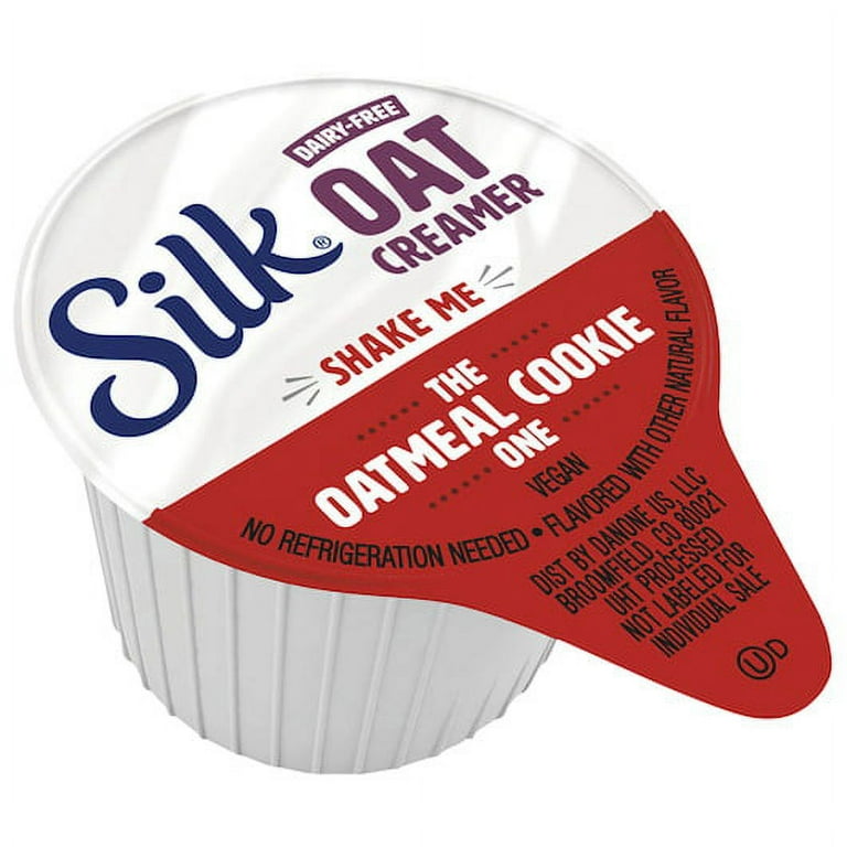 Silk Oatmeal Cookie Oat Milk Coffee Creamer - 32 Fl Oz (1qt) Bottle : Target
