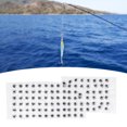 thumbnail image 1 of 3D Fish Eye Sticker, Durable Light Weight Fish Eyes 4mm Diameter Anti-Dropping  Stickiness  For Various DIY Baits Silver, 1 of 8