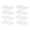 8pcs, variant on 4/8Pcs Clear Furniture Leveling Shims Wedge Levelers Furniture Pad Enduring