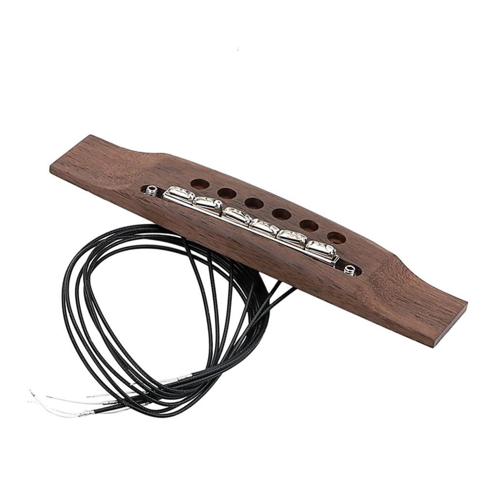 CEORPER Rosewood Acoustic Guitar Pickup For 6 String Instruments Featuring Electric Like Graininess High Performances Pickups