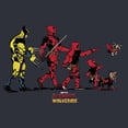 thumbnail image 2 of Junior's Marvel: Deadpool & Wolverine Evolution Festival Muscle Graphic T-Shirt, 2 of 4