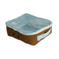 thumbnail image 3 of Cubos de embalaje para maletas Soledad Organizadores de embalaje bolsa de artículos de tocador Azul L, 3 of 9