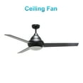 thumbnail image 6 of Smaair 52" 3-Blade Ceiling Fan with LED Light Remote Reversible DC Motor for Bedroom, 6 of 7