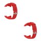 thumbnail image 3 of sweethay Adjustable Solid Color Smart Wristwatch Modified Upgrade Wristband Straps Replacement for Polar M400 rojo 2Conjunto, 3 of 6