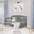 Dream on Me Dallas Toddler Day Bed, Storm Grey