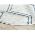 thumbnail image 3 of Well Woven Kennedy Chevron Area Rug, 4' x 4', Cotton Fringe For Authentic Look, Super Soft Pile, Durable, Easy To Clean, 3 of 8