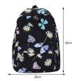 thumbnail image 1 of Mochila escolar coreana para estudiantes, mochilas escolares blancas florales para chicas adolescentes, mochila bonita para mujer, bolsa para libros de marca, mochila de nailon Fivean unisex, 1 of 2