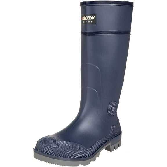 Baffin Men's Bully (TOE) Rubber Boot, Steel Toe, 15" Height, Blue, 9 96770000
