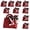 Red, variant on qczoyp Leather Gift Bags with Handles: 10 Pcs Party Favor Bags with Ribbon, Reusable Mini Gift Bags for Birthdays, Baby Shower,Weddings,Party Favor, Holiday Presents (Pink)