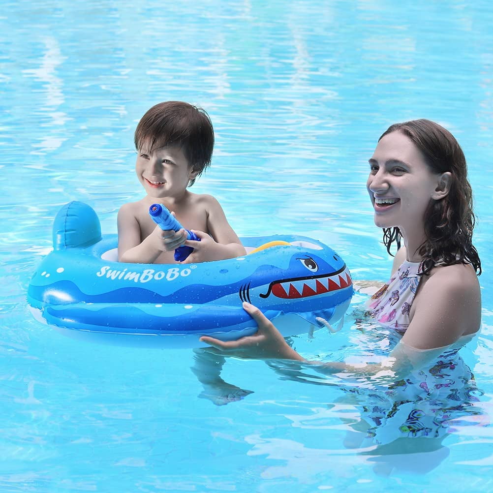 Swimbobo Swim Float Free Swimming Baby Inflatable Swim Float Seat Boat