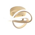 thumbnail image 1 of pitrice LED Ceiling Light Lighting Fixture Lamp Bathroom Flush Ceiling Light Pendant Mount Simple for Entrance Aisle warm diameter 24cm, 1 of 8
