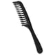 thumbnail image 5 of 2x Black Double Row Tooth Detangler Hair Comb Shampoo Comb With Handle For Long Curly Wet Hair, 5 of 5