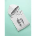 thumbnail image 3 of 2 Beautiful Purple Feathers Hoodie Women -GoatDeals Designs, Female XX-Large, 3 of 4