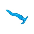 thumbnail image 3 of Blue Line 5.7" Wavy Silicone Anal Plug, Blue, 3 of 4