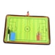 thumbnail image 3 of Tablero de entrenamiento de fútbol, tablero de práctica, marcador de borrado , tablero táctico portátil, tablero de estrategia para competición, 3 of 8