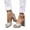 Grey, variant on Platform Heels for Women Chunky Heels Sandals Comfy Peep Toe Ankle Buckle Slingback Block Heeled Sandals