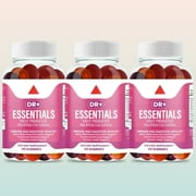 HERBLIF Probiotic Gummies - 1 Billion CFU Digestive Support - Gas & Bloating Relief - Men & Women - Prebiotic Fiber, Bacillus Coagulans - Gut Health, Immune Boost | 3-Pack