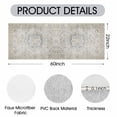 thumbnail image 3 of Washable Kitchen Runner Rug 60" x 22", Non-Slip Low Profile Kitchen Rug, Vintage Distressed Medallion Oriental Area Rug for Kitchen, Hallway & Laundry Room, 3 of 6