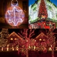 thumbnail image 2 of Cadena de luces para el hogar, 20 m, 200 LED, rojo y verde, 110 V, 2 of 7