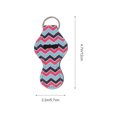 thumbnail image 4 of EeaseCA 5Pcs Sturdy And Portable Neoprene Protective Covers And Keychains for Women, 4 of 7