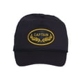 thumbnail image 2 of Top Headwear Captain Hat 5 Panel Adjustable Cap with Rope Navy, 2 of 4