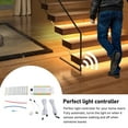 thumbnail image 4 of Kit de Controlador de Luz de Escalera LED, 4 Velocidadas de Rendimiento ESTABLE SENSOR AJUSTABLE DE MOVIMIENTO EN CASCADA CONTROLADOR DE LUZ DE ESCALERA LED SENBILIDAD PARA LA, 4 of 7