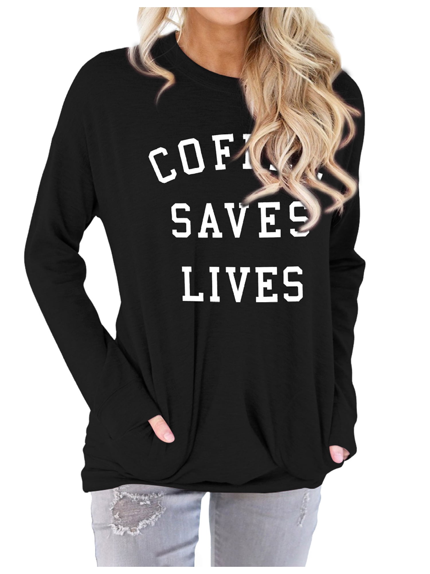 Coffee saves lives shirt Clearance