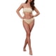 thumbnail image 2 of INSPIRAR CHIC Conjuntos de Bikini de Dos Piezas para Mujeres con Tirantes de Banda y Lazo Lateral, Parte Superior Sin Tirantes y Parte Inferior en Forma de Triángulo, 2 of 5